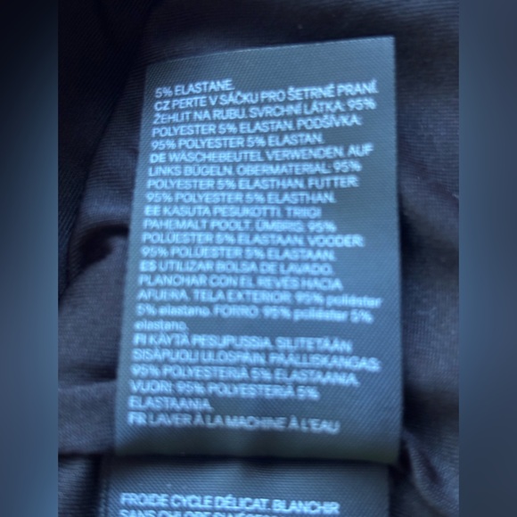 H&M Black Sequin Mini Dress Size Medium Long Sleeve Shift Party Cocktail Sparkle - Picture 5 of 5